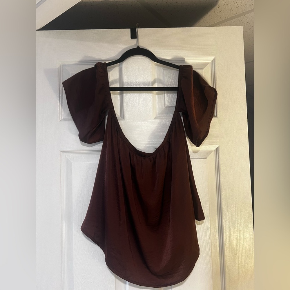 Off the shoulder blouse